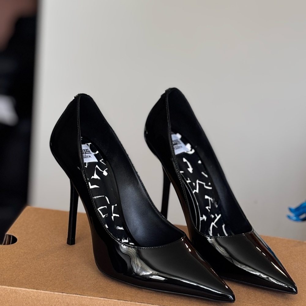 Jimmy Choo Glossy Black Heels